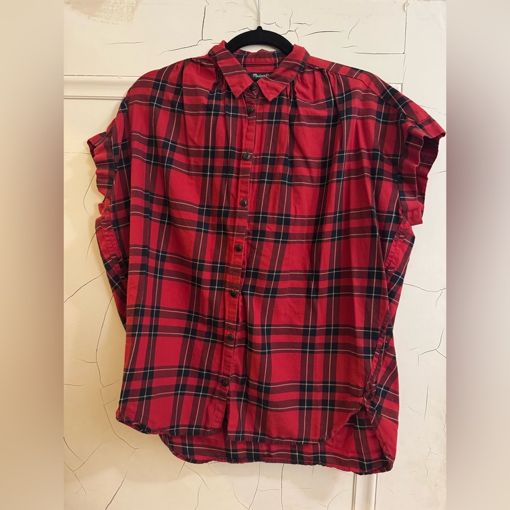 Madewell Plaid Button Down